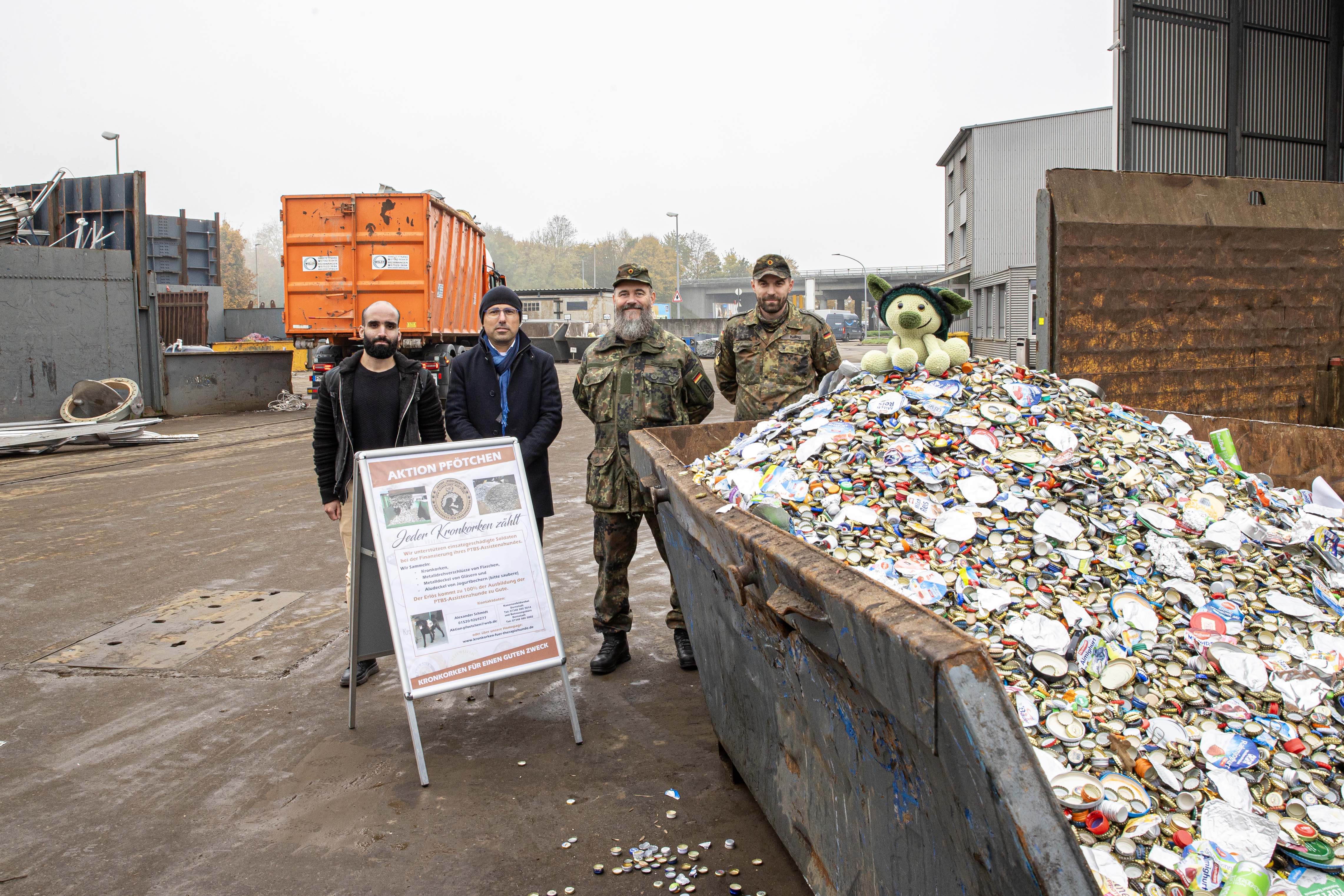 Aktion Pfötchen - Kronkorken für Assistenz- und Therapiehunde - Aktuelles