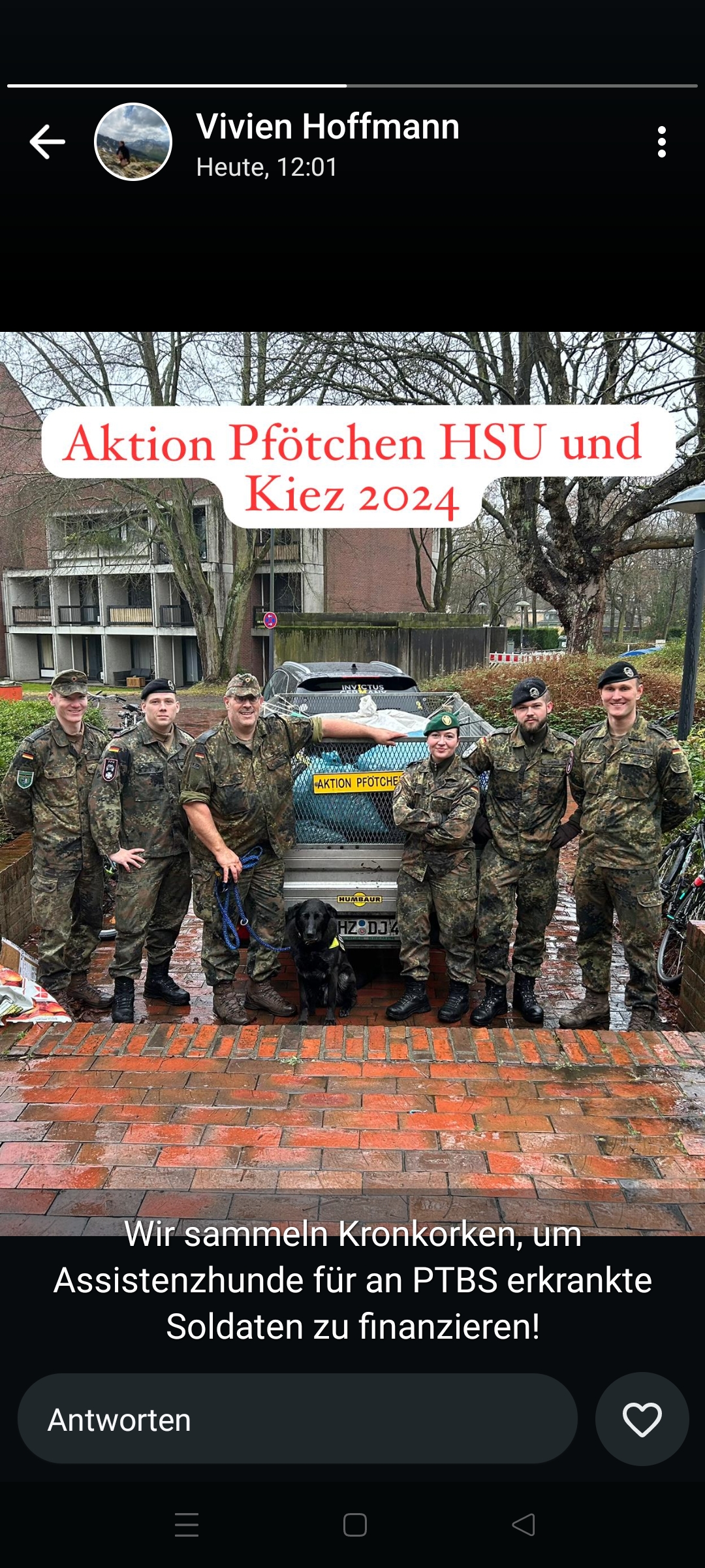 Aktion Pfötchen - Kronkorken für Assistenz- und Therapiehunde - Aktuelles